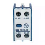 MNX 9-80 MCX 01-23 Accessory Add on auxiliary contact block Front Mounting 2NO L T CS94117OOOO cs94117oooo mnx a2 add on bl 2