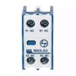 MNX 9-80 MCX 01-23 Accessory Add on auxiliary contact block Front Mounting 2NC L T CS94119OOOO cs94119oooo mnx a2 add on bl 2