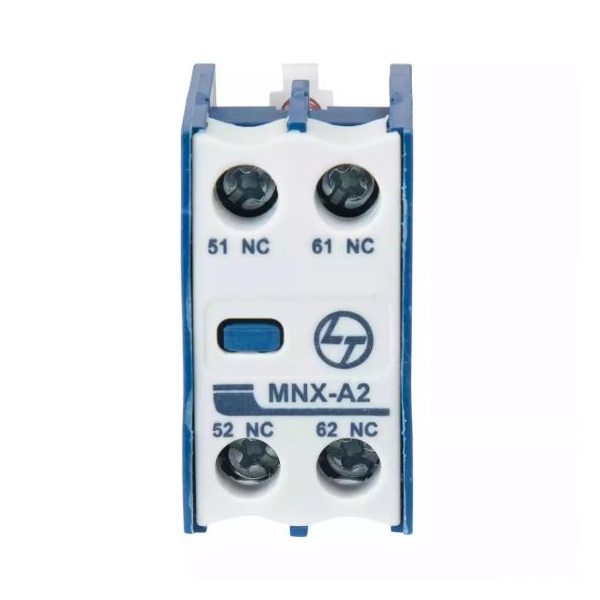 MNX 9-80 MCX 01-23 Accessory Add on auxiliary contact block Front Mounting 2NC L T CS94119OOOO cs94119oooo mnx a2 add on bl 2