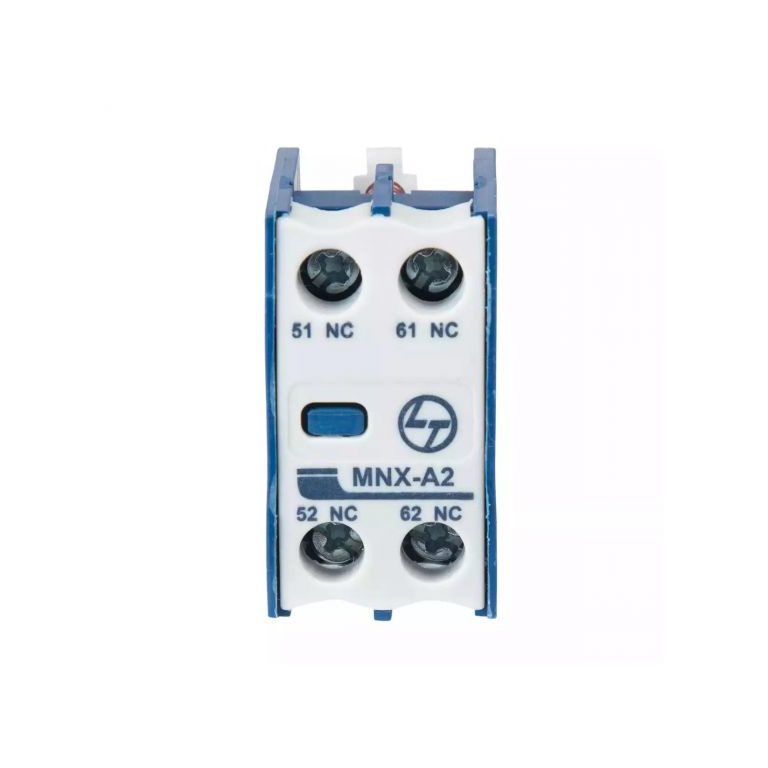 MNX 9-80 MCX 01-23 Accessory Add on auxiliary contact block Front Mounting 2NC L T CS94119OOOO cs94119oooo mnx a2 add on bl 2