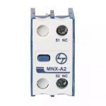 MNX 9-80 MCX 01-23 Accessory Add on auxiliary contact block Front Mounting 1NC L T CS94121OOOO cs94121oooo mnx a2 add on bl 1