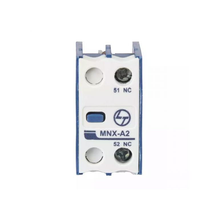 MNX 9-80 MCX 01-23 Accessory Add on auxiliary contact block Front Mounting 1NC L T CS94121OOOO cs94121oooo mnx a2 add on bl 1