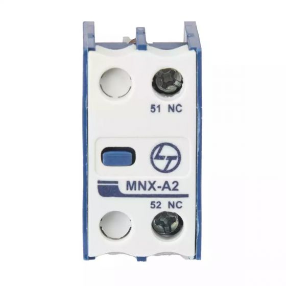 cs94121oooo_mnx_a2_add_on_bl_1nc_front.jpg MNX 9-80 MCX 01-23 Accessory Add on auxiliary contact block Front Mounting 1NC L T CS94121OOOO cs94121oooo mnx a2 add on bl 1