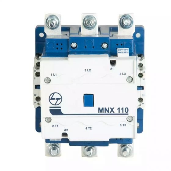 cs94137booo_mnx_110_front.jpg MNX Contactor 110A 3P 415V AC AC-3 110V AC Coil 50 60 Hz L T CS94137AOOO cs94137booo mnx 110 front