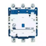 MNX Contactor 140A 3P 415V AC AC-3 240V AC Coil 50 60 Hz L T CS94138BOOO cs94138booo mnx 140 front