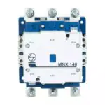 MNX Contactor 140A 3P 415V AC AC-3 240V AC Coil 50 60 Hz L T CS94138BOOO cs94138booo mnx 140 front