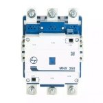 MNX Contactor 250A 3P 415V AC AC-3 240V AC Coil 50 60 Hz L T CS94141BOOO cs94141booo mnx 250 front