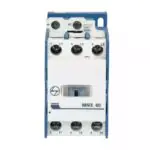 MNX Contactor 40A 3P 415V AC AC-3 24V AC Coil 50 60 Hz L T CS94190GOOO cs94190booo mnx 40 front
