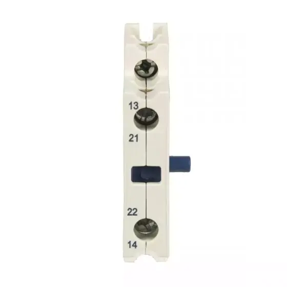 MNX 50-80 MCX 22-23 Accessory Add on auxiliary contact block Side Mounting 1NO 1NC First Left L T CS94201OOOO cs94201oooo mnx