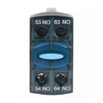 MO 9-110 MO0 Accessory Add on auxiliary contact block Front Mounting 2NO L T CS94591OOOO cs94591oooo mo aob front