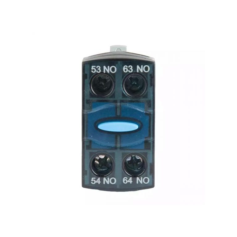 MO 9-110 MO0 Accessory Add on auxiliary contact block Front Mounting 2NO L T CS94591OOOO cs94591oooo mo aob front