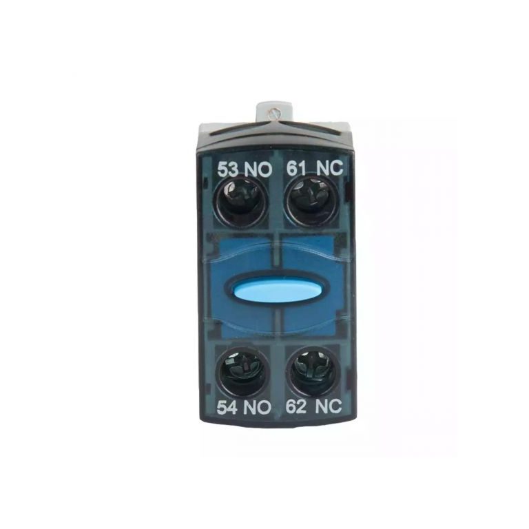 MO 9-110 MO0 Accessory Add on auxiliary contact block Front Mounting 1NO 1NC L T CS94592OOOO cs94592oooo mo aob front