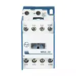 MNX Contactor 22A 3P 415V AC In Built 1NC AC-3 24V AC Coil 50 60 Hz L T CS94981GOOO cs94980booo mnx 22 front