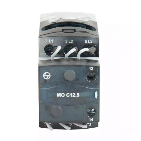 cs96321booo_mo_c12_5_front.jpg MO C Capacitor Duty Contactor 12.5kVAr 3P 440V AC In Built 1NO AC-6b 415V AC Coil 50 60 Hz L T CS96321DOOO cs96321booo mo c12