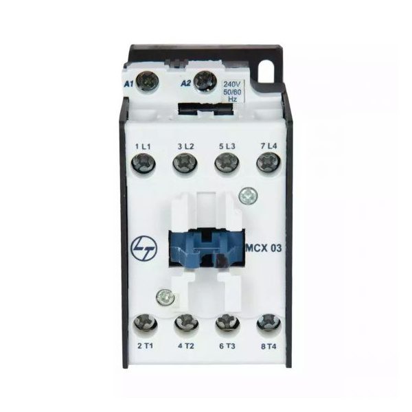 MCX Contactor 32A 4P 415V AC AC-1 415V AC Coil 50 60 Hz L T CS97011DOOO cs97011booo mcx03 contactor 240v 50hz front