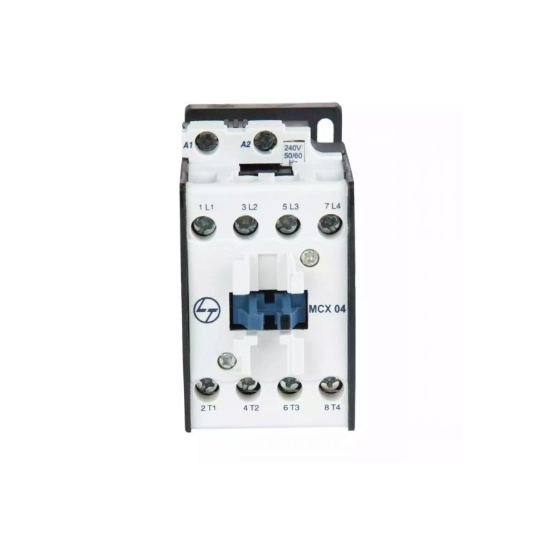 MCX Contactor 40A 4P 415V AC AC-1 110V AC Coil 50 60 Hz L T CS97012AOOO cs97012booo mcx 04 front