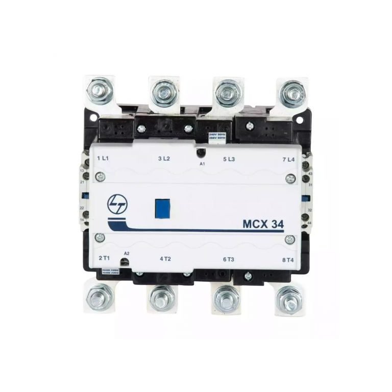 MCX Contactor 255A 4P 415V AC In Built 2NO 2NC AC-1 110V AC Coil 50 60 Hz L T CS97022AOOO cs97022booo mcx 34 contactor 240v 5