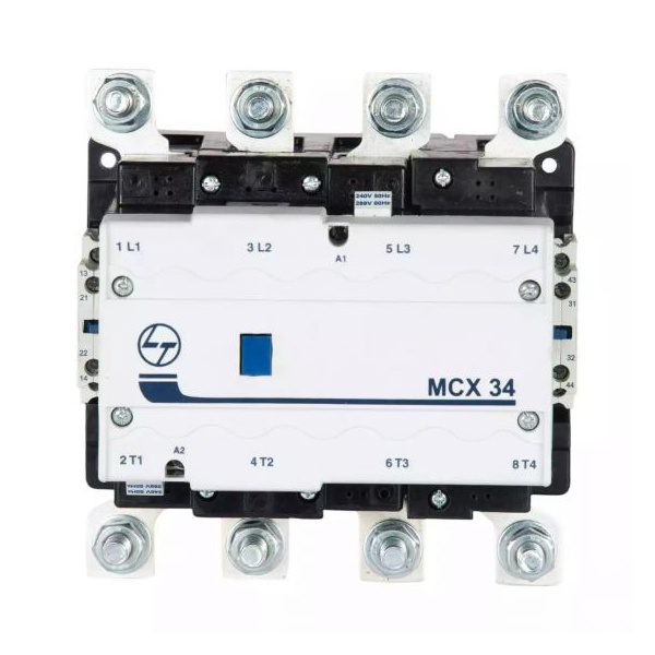 MCX Contactor 255A 4P 415V AC In Built 2NO 2NC AC-1 240V AC Coil 50 60 Hz L T CS97022BOOO cs97022booo mcx 34 contactor 240v 5