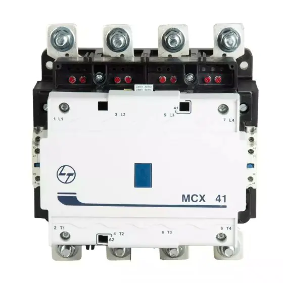 cs97023booo_mcx_41_front.jpg MCX Contactor 325A 4P 415V AC In Built 2NO 2NC AC-1 240V AC Coil 50 60 Hz L T CS97023BOOO cs97023booo mcx 41 front