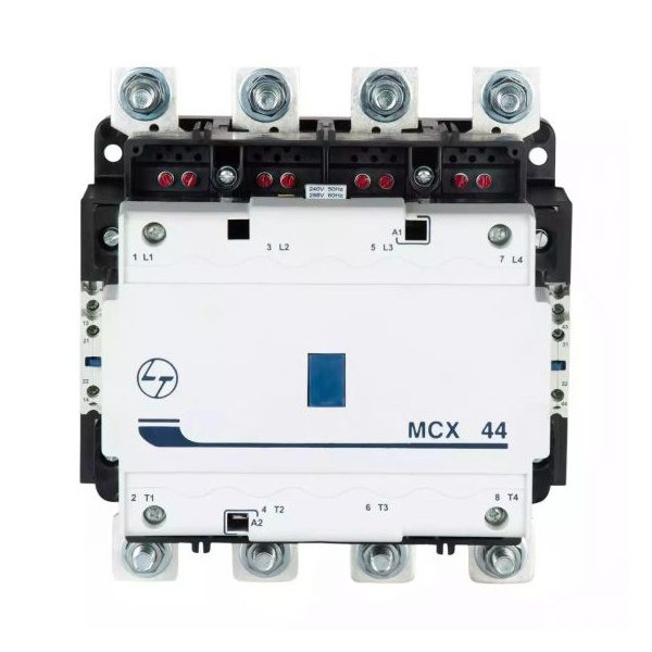 MCX Contactor 500A 4P 415V AC In Built 2NO 2NC AC-1 110V AC Coil 50 60 Hz L T CS97026AOOO cs97026booo mcx44 contactor 240v 50