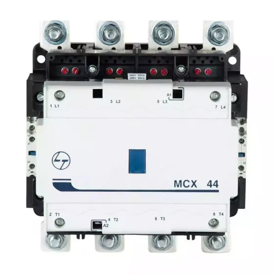 cs97026booo_mcx44_contactor_240v_50hz_front.jpg MCX Contactor 500A 4P 415V AC In Built 2NO 2NC AC-1 110V AC Coil 50 60 Hz L T CS97026AOOO cs97026booo mcx44 contactor 240v 50