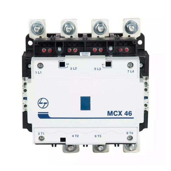 MCX Contactor 700A 4P 415V AC In Built 2NO 2NC AC-1 110V AC Coil 50 60 Hz L T CS97028AOOO cs97028booo mcx46 contactor 240v 50