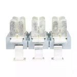 DIN Type Fuse Kit HN Size 00 160A For Changeover Switch L T CX21600OODO cx58000oodo din type fuse kit 800a3009front