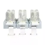 DIN Type Fuse Kit HN Size 00 160A For Changeover Switch L T CX21600OODO cx58000oodo din type fuse kit 800a3009front