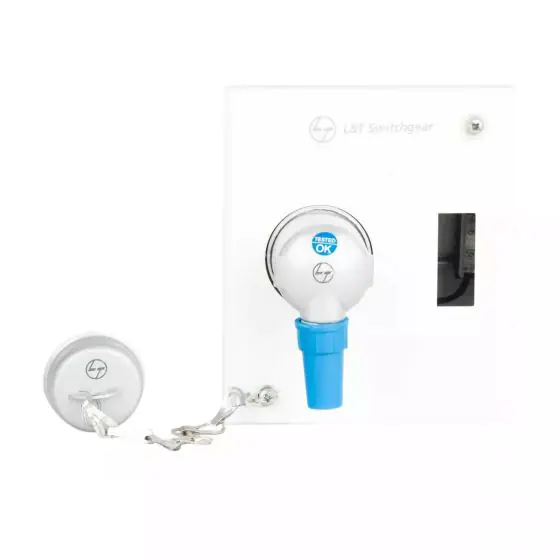 Exora DB Plug Socket 32A 3 Pin 3 Mod Single Door IP30 Metal L T DBMPS332SD dbmps120sd p s 20a2pin1mod sd ip30 metal clad fron