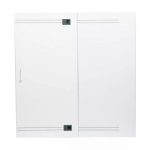 Exora DB 7 Segment 8 Way Double Door IP43 MCCB I C L T DBPGL008DD dbpgl006dd 7 seg 6w 125a mccb i c dd ip43 front