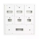 Exora DB 7 Segment 4 Way Single Door IP30 Modular I C L T DBPSG004SD dbpsg006sd 7 seg 6w sd ip30 front