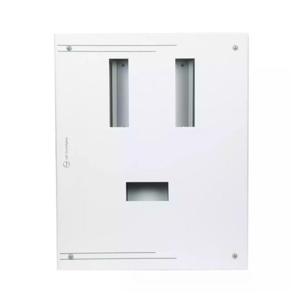 Exora DB VTPN 8 Way Single Door IP30 125A MCCB I C L T DBVTL008SD dbvtl006sd vtpn 6w sd ip30 125a mccb i c front
