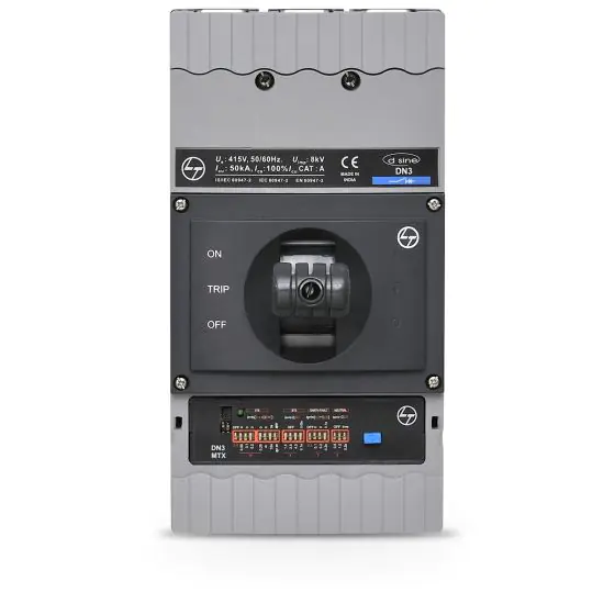dn3mtx3p.jpg DN3-400S MCCB 400 4P 415V AC 70kA MTX1.0 50 60 Hz L T CM94153OOOOX1 dn3mtx3p