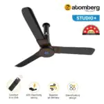 Atomberg Studio 1200 mm BLDC Ceiling Fan with Remote Control LED Indicators Earth Brown earthbrown 2