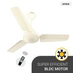 Atomberg Efficio 900 mm BLDC Ceiling Fan with Remote Control Ivory efficio 900 ivory 1
