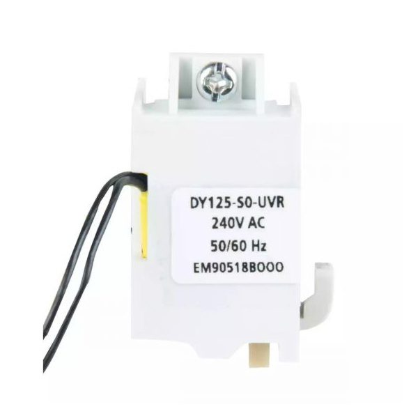 DU100D DU125D DU100H DU125H DU250 DU250C DN0 DN1 MCCB Accessory Under Voltage Release 240V AC Left L T CM97892BOOO em90518boo