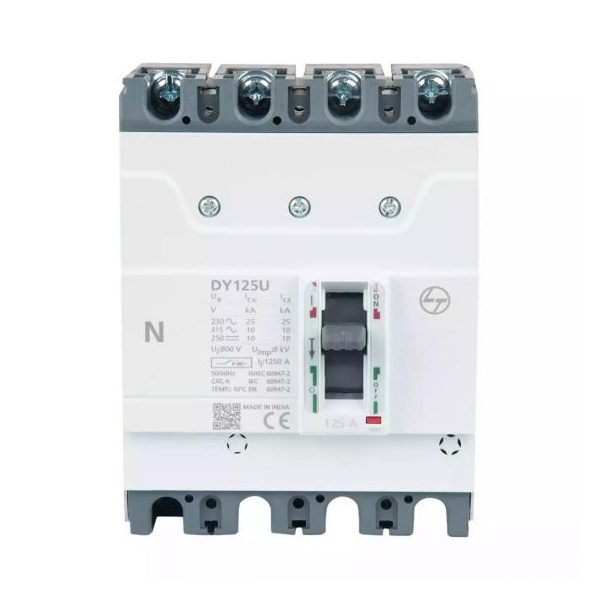 DY125U MCCB 32A 4P 415V AC 10kA Thermal Magnetic 50 60 Hz L T EM90984OOEO em90984oolo mccb dy125u 125a 4p 10ka ftfm sprd fron