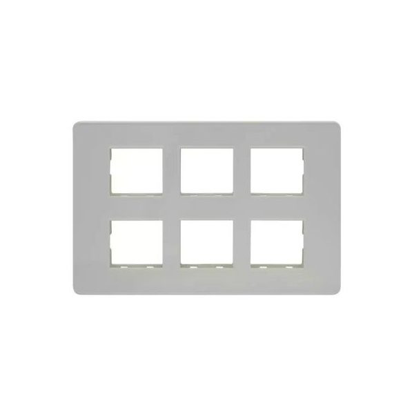 enGem 12 module grid frame 12 Module Cove White L T CB93112FW00 engem12modulegridframe 12modulecove cb93112fw00 front