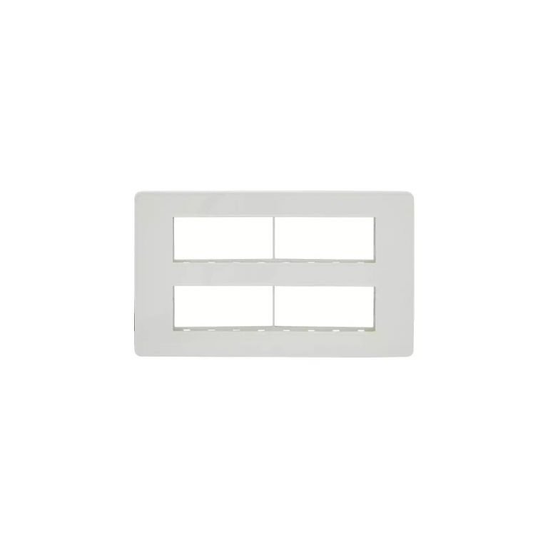enGem 16 module grid frame 16 Module Cover White L T CB93116FW00 engem16modulegridframe16modulecover cb93116fw00 front