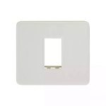 enGem 1 module grid frame 1 Module Cover White L T CB93101FW00 engem1modulegridframe1modulecover cb93101fw00 front