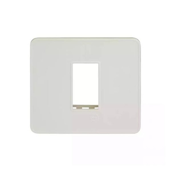 enGem 1 module grid frame 1 Module Cover White L T CB93101FW00 engem1modulegridframe1modulecover cb93101fw00 front