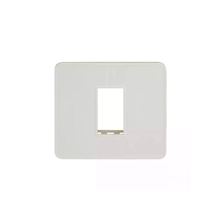 enGem 1 module grid frame 1 Module Cover White L T CB93101FW00 engem1modulegridframe1modulecover cb93101fw00 front