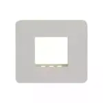 enGem 2 module grid frame 2 Module Cover White L T CB93102FW00 engem2modulegridframe2modulecover cb93102fw00 front