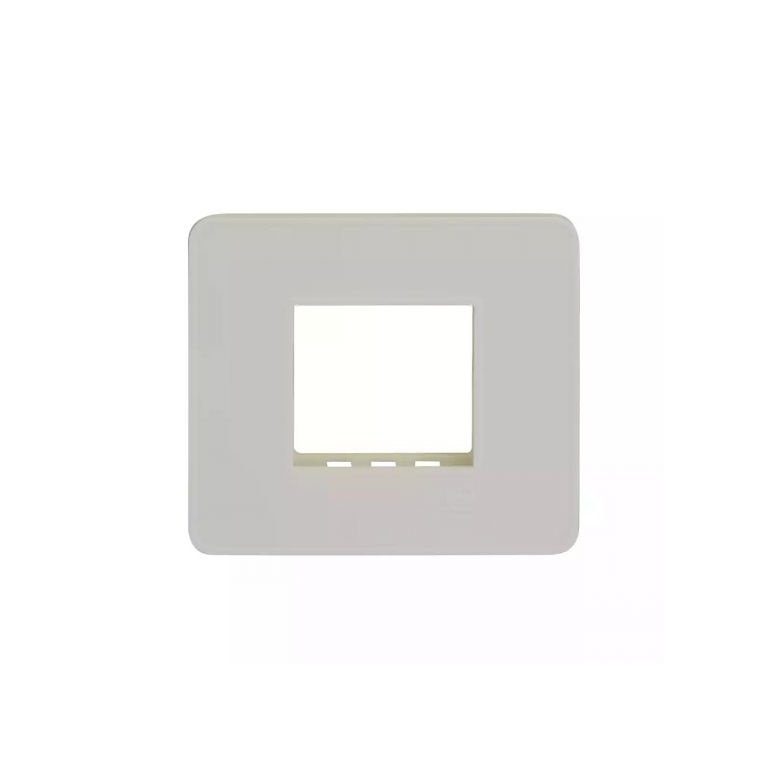 enGem 2 module grid frame 2 Module Cover White L T CB93102FW00 engem2modulegridframe2modulecover cb93102fw00 front