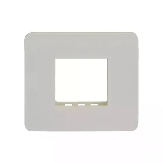 engem2modulegridframe2modulecover_cb93102fw00_front.jpg enGem 2 module grid frame 2 Module Cover White L T CB93102FW00 engem2modulegridframe2modulecover cb93102fw00 front