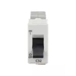 enGem 32A SP Mini MCB 3 kA White L T CB93101KW32 engem32aspminimcb3ka cb93101kw32 front