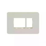 enGem 3 module grid frame 3 Module Cover White L T CB93103FW00 engem3modulegridframe3modulecover cb93103fw00 front