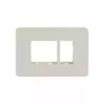 enGem 3 module grid frame 3 Module Cover White L T CB93103FW00 engem3modulegridframe3modulecover cb93103fw00 front