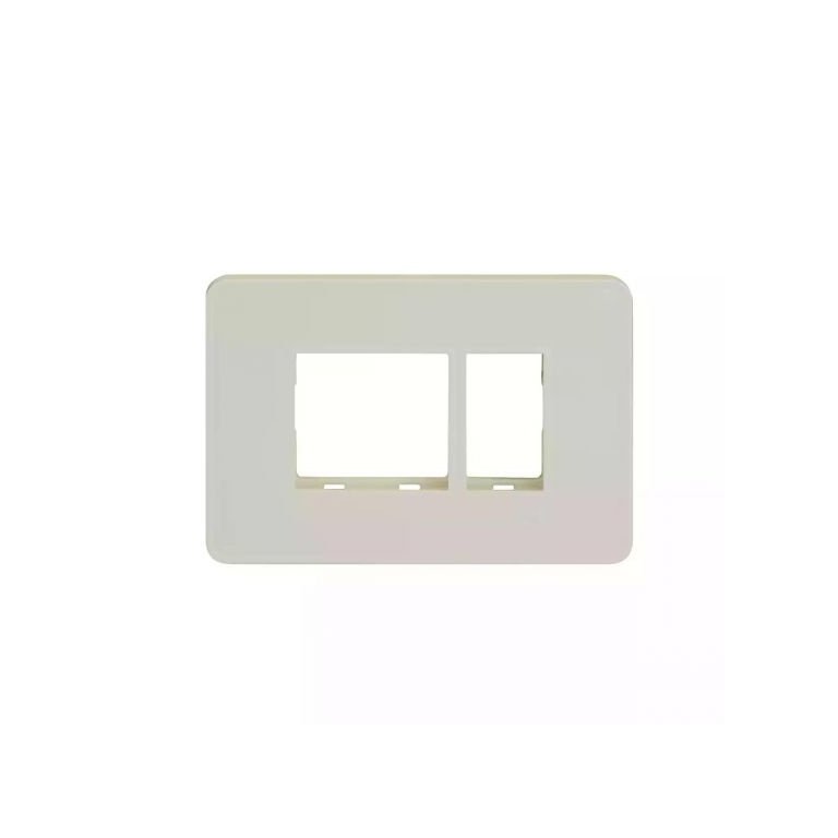 enGem 3 module grid frame 3 Module Cover White L T CB93103FW00 engem3modulegridframe3modulecover cb93103fw00 front