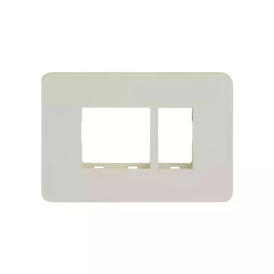 enGem 3 module grid frame 3 Module Cover White L T CB93103FW00 engem3modulegridframe3modulecover cb93103fw00 front